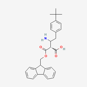 molecular formula C29H31NO4 B8065996 Fmoc-(R)-3-amino-4-(4-t-butyl-phenyl)-butyric acid 