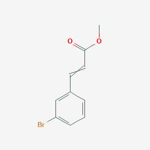 molecular formula C10H9BrO2 B8066046 (E)-METHYL 3-(3-BROMOPHENYL)ACRYLATE CAS No. 3650-77-9