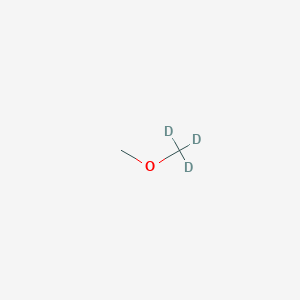 molecular formula C2H6O B080662 1,1,1-d3-Dimethyl ether CAS No. 13725-27-4