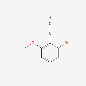 1-Bromo-2-ethynyl-3-methoxybenzene
