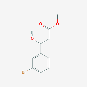 Methyl 3-(3-bromophenyl)-3-hydroxypropanoate