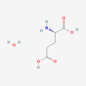 molecular formula C5H11NO5 B8066481 L-Glutamic acid, hydrate (1:) CAS No. 928055-16-7