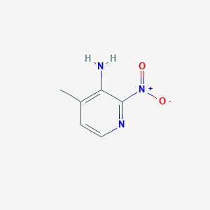 molecular formula C6H7N3O2 B8066505 4-Methyl-2-nitropyridin-3-amine 