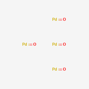 molecular formula O4Pd4 B8066613 Tetrakis(palladium oxide) 