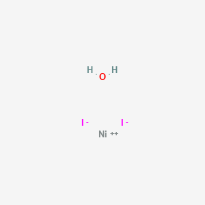 molecular formula H2I2NiO B8066733 Nickel iodide anhydrous 