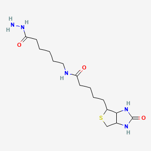 molecular formula C16H29N5O3S B8066746 Biotinamidocaproyl hydrazide 