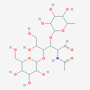 molecular formula C20H35NO15 B8066880 Lewisx-trisaccharide 