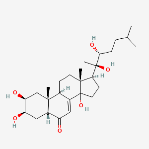 molecular formula C27H44O6 B8066901 Ponasterone A 