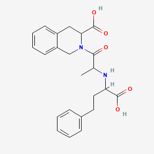 molecular formula C23H26N2O5 B8066913 Quinaprilat HCl 