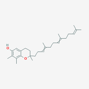 molecular formula C28H42O2 B8066953 Plastochromanol; D-gamma-Tocotrienol; (c)(3/4)-Tocotrienol 