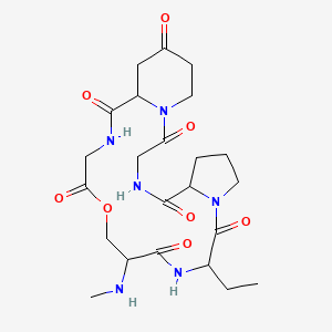 molecular formula C23H34N6O8 B8066979 Virginiamycin S1 
