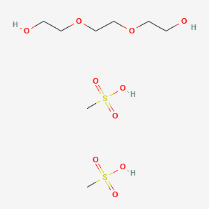 molecular formula C8H22O10S2 B8067045 TRIETHYLENE GLYCOL DIMETHANESULFONATE 