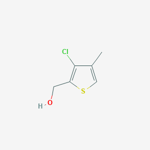 molecular formula C6H7ClOS B8067628 (3-Chloro-4-methylthiophen-2-yl)methanol 