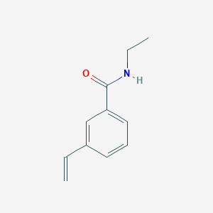 molecular formula C11H13NO B8067695 3-Ethenyl-N-ethylbenzamide 