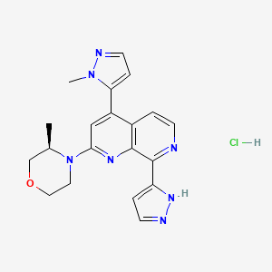 Elimusertib (hydrochloride)