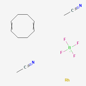Acetonitrile;cycloocta-1,5-diene;rhodium;tetrafluoroborate