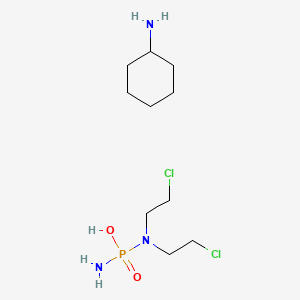 Phosphorodiamidic acid, N,N-bis(2-chloroethyl)-, compd. with cyclohexanamine (1:1)