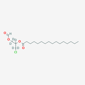 (1-Chloro-1,1,2,3,3-pentadeuterio-3-formyloxypropan-2-yl) hexadecanoate