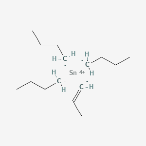 molecular formula C15H32Sn B8068134 Tri-n-butyl(1-propenyl)tin, cis/trans 