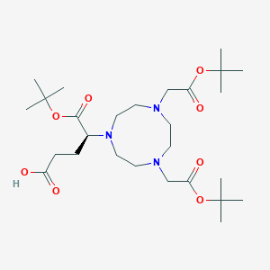molecular formula C27H49N3O8 B8068173 (S)-NODAGA-tris(t-Bu ester) 