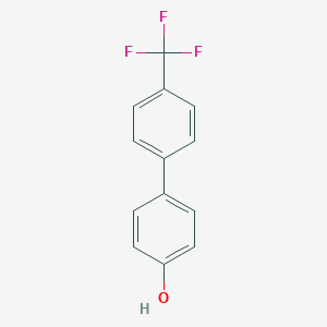 molecular formula C13H9F3O B080684 4-(4-Trifluoromethylphenyl)phenol CAS No. 10355-13-2