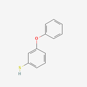 molecular formula C12H10OS B8068472 3-Phenoxybenzenethiol 
