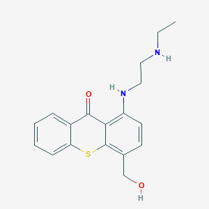 molecular formula C18H20N2O2S B080685 Desethylhycanthone CAS No. 13479-19-1