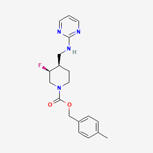 molecular formula C19H23FN4O2 B8068661 Rislenemdaz CAS No. 1221592-28-4