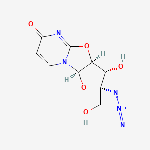 molecular formula C9H9N5O5 B8068839 6H-Furo[2',3' 