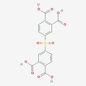 molecular formula C16H10O10S B080689 4-(3,4-Dicarboxyphenyl)sulfonylphthalic acid CAS No. 10595-31-0