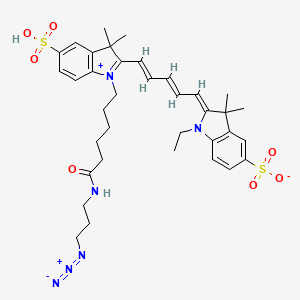 molecular formula C36H46N6O7S2 B8068905 CY5-N3 