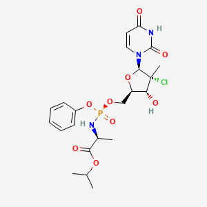 molecular formula C22H29ClN3O9P B8068919 CID 117885113 