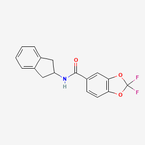 molecular formula C17H13F2NO3 B8069338 AVE3085 