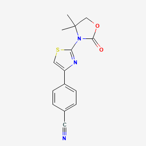 molecular formula C15H13N3O2S B8069510 Cancer-Targeting Compound 1 