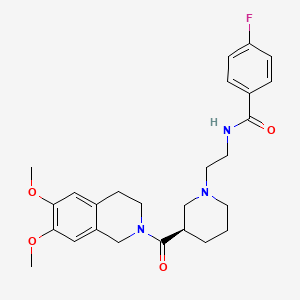 molecular formula C26H32FN3O4 B8069513 YM758 
