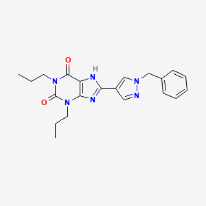 molecular formula C21H24N6O2 B8069521 A2B receptor antagonist 1 