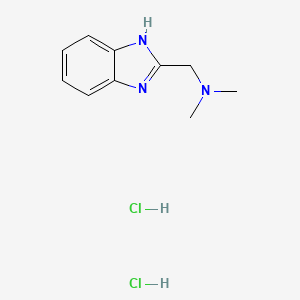 1-(1H-benzimidazol-2-yl)-N,N-dimethylmethanamine;dihydrochloride