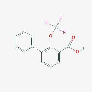 2-(Trifluoromethoxy)-[1,1'-biphenyl]-3-carboxylic acid