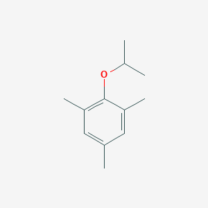 molecular formula C12H18O B080696 1,3,5-Trimethyl-2-propan-2-yloxybenzene CAS No. 13605-05-5