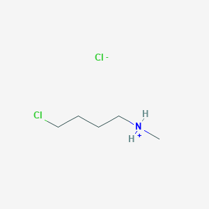 4-Chlorobutyl(methyl)azanium;chloride