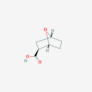 molecular formula C7H10O3 B8069608 rac-(1R,2R,4S)-7-oxabicyclo[2.2.1]heptane-2-carboxylic acid 