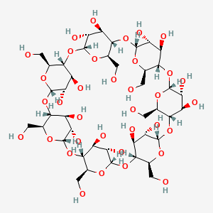 molecular formula C42H70O35 B8069628 A-cyclodextrin 