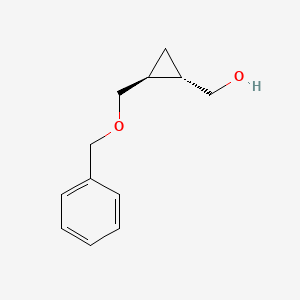 ((1S,2S)-2-((Benzyloxy)methyl)cyclopropyl)methanol