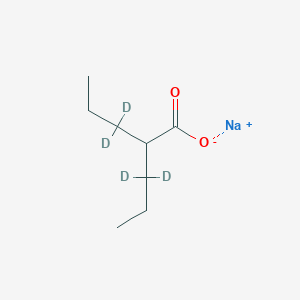 Valproic acid-d4 (sodium)