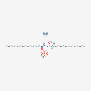 azane;[(E,2S,3R)-2-(hexadecanoylamino)-3-hydroxyoctadec-4-enyl] dihydrogen phosphate