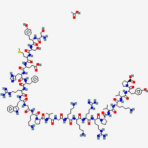 molecular formula C138H214N40O33S B8069835 Cosyntropin (acetate) 