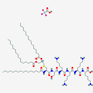molecular formula C83H157F3N10O15S B8069884 Pam3CSK4 TFA 