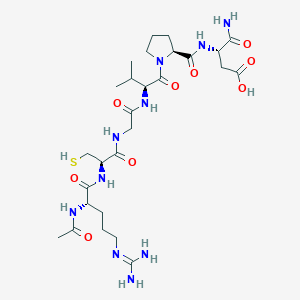molecular formula C27H46N10O9S B8069900 MMP3 inhibitor 3 