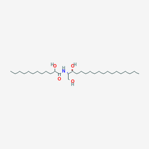 molecular formula C30H61NO4 B8069933 N-[(2S,3R)-1,3-dihydroxyoctadecan-2-yl]-2-hydroxydodecanamide 