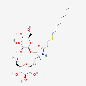 molecular formula C27H51NO13S B8070002 Hodgkinsine 